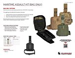 Maritime Assault Kit - BAG ONLY - Product Information Sheet