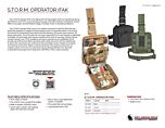 S.T.O.R.M. Operator IFAK Product Information Sheet