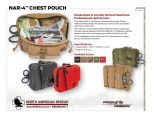 NAR-4 Chest Pouch Kit Product Information Sheet