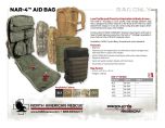 NAR-4 Aid BAG ONLY Product Information Sheet