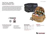 Tactical Rapid Deployment Product Information Sheet