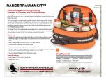 Range Trauma Kit Product Information Sheet