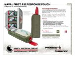 Naval First Aid POUCH ONLY Product Information Sheet