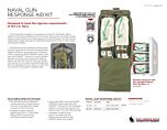 NAVAL GUN RESPONSE AID KIT - Product Information Sheet