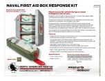 Naval First Aid Box Response Kit Product Information Sheet