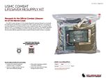 USMC Combat Lifesaver CLS Resupply Kit - Product Information Sheet