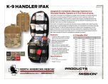 K-9 Handler IFAK Product Information Sheet