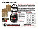 K-9 Handler IFAK Product Information Sheet