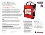 Public Access Bleeding Control 8-Pack - Vacuum Sealed - Product Information Sheet