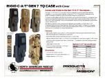 Rigid Gen 7 C-A-T® Tourniquet Case with Cover Product Information Sheet