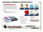 Biological Personal Protection Kit - Product Information Sheet