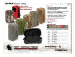 M-FAK Mini First Aid Bags Product Information Sheet