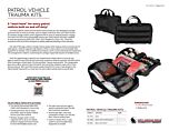 Patrol Vehicle Trauma Kit - Product Information Sheet