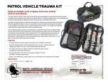 Patrol Vehicle Trauma Kit Product Info Sheet