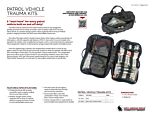 Patrol Vehicle Trauma Kit Product Info Sheet