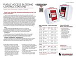 Public Access Bleeding Control Stations - Metal Semi-Recessed - Product Information Sheet