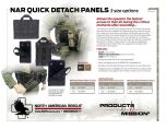 NAR Quick Detach Panels Product Information Sheet