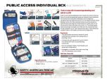PUBLIC ACCESS INDIVIDUAL BLEEDING CONTROL BLUE TRAINER KITS - PRODUCT INFORMATION SHEET