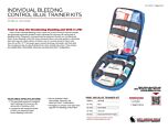 PUBLIC ACCESS INDIVIDUAL BLEEDING CONTROL BLUE TRAINER KITS - PRODUCT INFORMATION SHEET