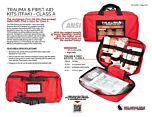 Trauma and First Aid Kit - Class A Product Information Sheet