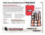 Public Access Bleeding Control Twin Pack Product Information Sheet