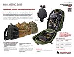 Mini Medic Bags - Product Information Sheet