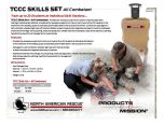TCCC Skills Set - All Combatant Product Information Sheet