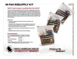 M-FAK Resupply Kit Product Information Sheet