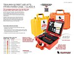 Trauma and First Aid Kit Hard Case - Class A Product Information Sheet