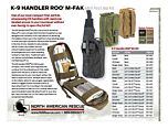 K9 Handler ROO M-FAK Product Information Sheet