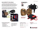 Headrest IFAK Bag - Product Information Sheet