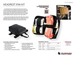 Headrest IFAK Kit - Product Information Sheet