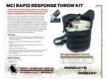 MCI Rapid Response Throw Kit - Product Information Sheet