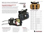 Reflex IFAK System Kit - Product Information Sheet