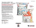Trauma and First Aid Resupply Kit - Class B - Product Information Sheet