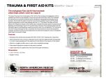 Trauma and First Aid Resupply Kit - Class B - Product Information Sheet