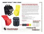 Meret EFAK Pro X Bag - Product Information Sheet