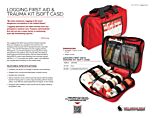 Logging First Aid Kit & Trauma - Soft Case - Product Information Sheet