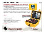 Trauma & First Aid Boating Kit - Product Information Sheet