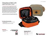 Trauma and First Aid Watertight Kit - Product Information Sheet