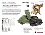 Medic Assault Kit - Basic and Advanced - Product Information Sheet