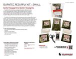 BurnTec Resupply Kit - Small - Product Information Sheet