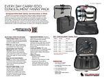 Every Day Carry (EDC) Concealment Fanny Pack - Product Information Sheet