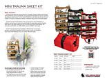 Mini Trauma Sheet Kit - Product Information Sheet