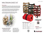 Mini Trauma Sheet Kit - Product Information Sheet