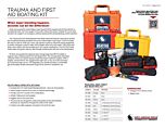Trauma & First Aid Boating Kit - Product Information Sheet