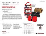 Mini Trauma Sheet Kit - Class A - Product Information Sheet