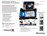 Individual Patrol Officer Kit Plus (IPOK+) - Product Information Sheet