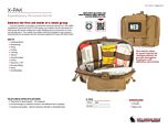 X-PAK Expeditionary Personnel Aid Kit Product Information Sheet
