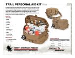Trail Personnel Aid Kit (TPAK) - Product Information Sheet